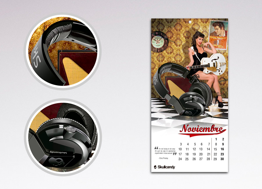 Calendario para Skullcandy